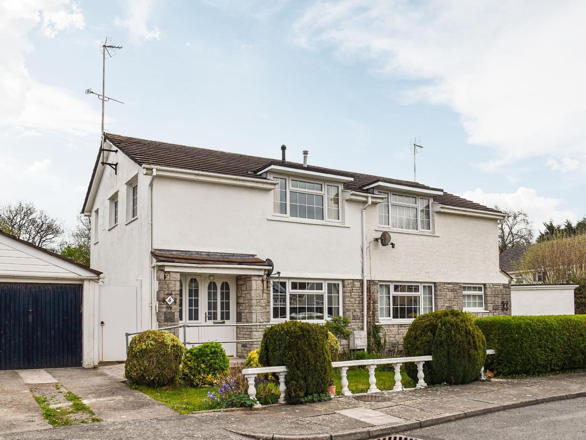 Вилла Brookside Coychurch Экстерьер фото